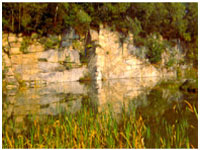 Quarry features can enhance the beauty of a site